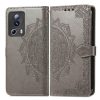 Kryty na mobil | Peňaženkové puzdro Embossing Pattern Mandala Flower fialové – Xiaomi 13 Lite | Kryty na mobil