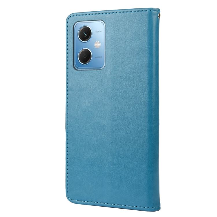 Peňaženkové puzdro Embossing Pattern Motýľ a kvet modré – Xiaomi Redmi Note 12 Pro | Kryty na mobil Kryty na mobil | Peňaženkové puzdro Embossing Pattern Motýľ a kvet modré – Xiaomi Redmi Note 12 Pro | Kryty na mobil