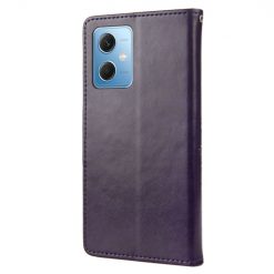 Peňaženkové puzdro Embossing Pattern Motýľ a kvet tmavofialové – Xiaomi Redmi Note 12 Pro | Kryty na mobil Kryty na mobil | Peňaženkové puzdro Embossing Pattern Motýľ a kvet tmavofialové – Xiaomi Redmi Note 12 Pro | Kryty na mobil