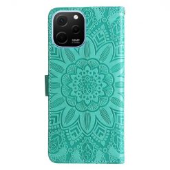 Peňaženkové puzdro Embossing Pattern Slnečnica zelené – Huawei Nova Y61 | Kryty na mobil Kryty na mobil | Peňaženkové puzdro Embossing Pattern Slnečnica zelené – Huawei Nova Y61 | Kryty na mobil
