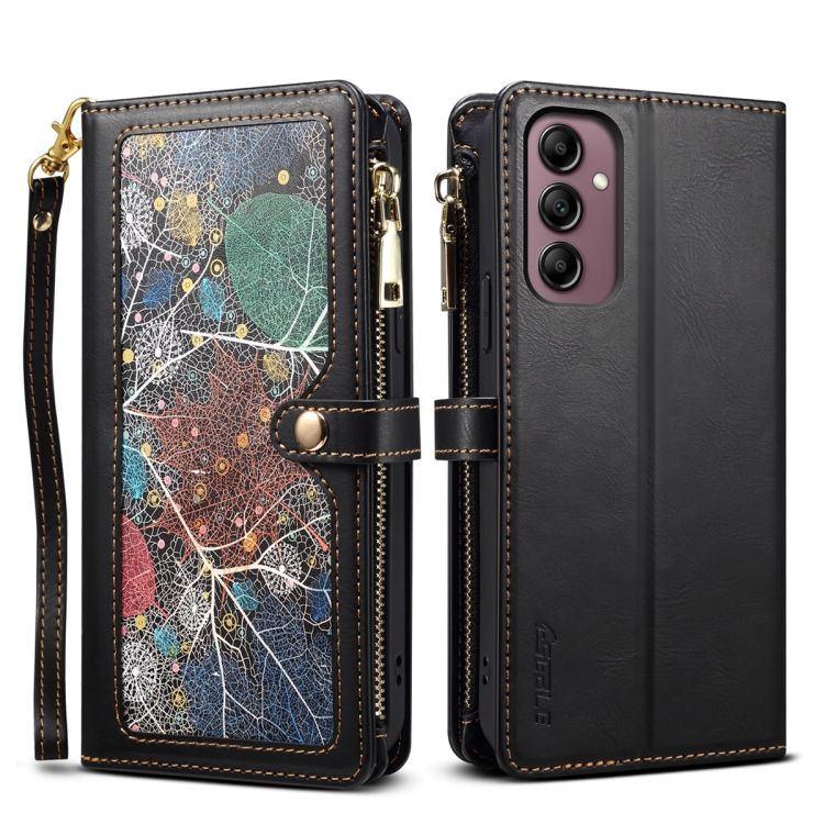 Peňaženkové puzdro Eseble Star Wallet case čierne – Samsung Galaxy A14 4G/5G | Kryty na mobil Kryty na mobil | Peňaženkové puzdro Eseble Star Wallet case čierne – Samsung Galaxy A14 4G/5G | Kryty na mobil