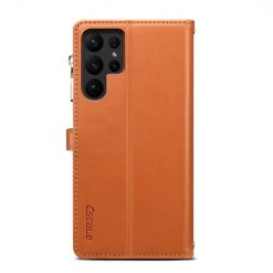 Kryty na mobil | Peňaženkové puzdro Eseble Star Wallet case hnedé – Samsung Galaxy A54 5G | Kryty na mobil