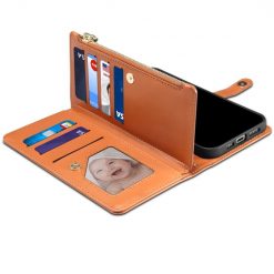 Kryty na mobil | Peňaženkové puzdro Eseble Star Wallet case hnedé – Samsung Galaxy A54 5G | Kryty na mobil