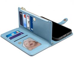Kryty na mobil | Peňaženkové puzdro Eseble Star Wallet case modré – Samsung Galaxy A14 4G/5G | Kryty na mobil