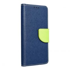 Peňaženkové puzdro Fancy Book modro-limetkové – Realme 10