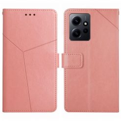 Peňaženkové puzdro Geometric Pattern case ružové – Xiaomi Redmi Note 12 (4G) | Kryty na mobil Kryty na mobil | Peňaženkové puzdro Geometric Pattern case ružové – Xiaomi Redmi Note 12 (4G) | Kryty na mobil