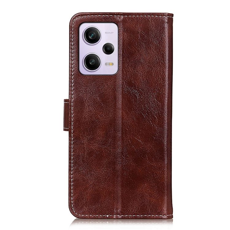 Peňaženkové puzdro Grand case hnedé – Xiaomi Redmi Note 12 Pro | Kryty na mobil Kryty na mobil | Peňaženkové puzdro Grand case hnedé – Xiaomi Redmi Note 12 Pro | Kryty na mobil