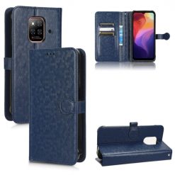 Kryty na mobil | Peňaženkové puzdro Honeycomb Dot Texture Case modré – Ulefone Power Armor 14 / 14 Pro | Kryty na mobil