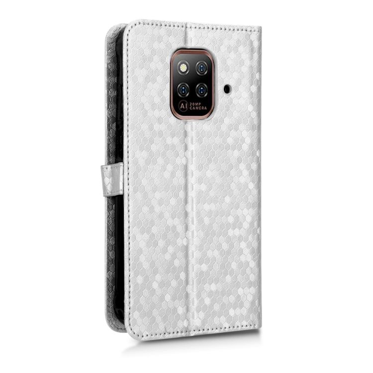 Peňaženkové puzdro Honeycomb Dot Texture Case strieborné – Ulefone Power Armor 14 / 14 Pro | Kryty na mobil Kryty na mobil | Peňaženkové puzdro Honeycomb Dot Texture Case strieborné – Ulefone Power Armor 14 / 14 Pro | Kryty na mobil