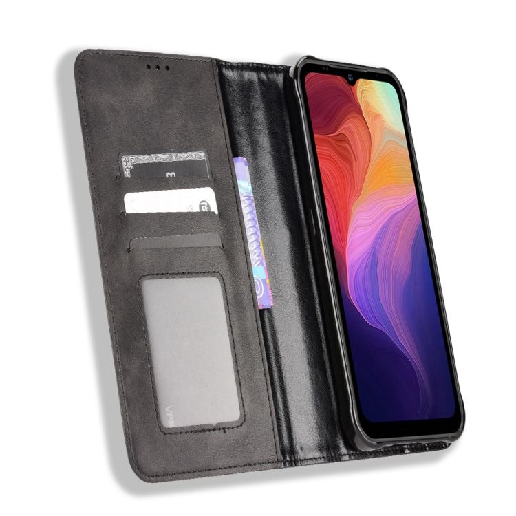 Peňaženkové puzdro Retro Leather čierne – Ulefone Power Armor 14 / 14 Pro | Kryty na mobil Kryty na mobil | Peňaženkové puzdro Retro Leather čierne – Ulefone Power Armor 14 / 14 Pro | Kryty na mobil