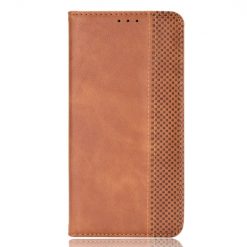 Peňaženkové puzdro Retro Leather hnedé – Ulefone Power Armor 14 / 14 Pro
