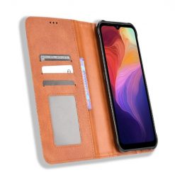 Peňaženkové puzdro Retro Leather hnedé – Ulefone Power Armor 14 / 14 Pro | Kryty na mobil Kryty na mobil | Peňaženkové puzdro Retro Leather hnedé – Ulefone Power Armor 14 / 14 Pro | Kryty na mobil
