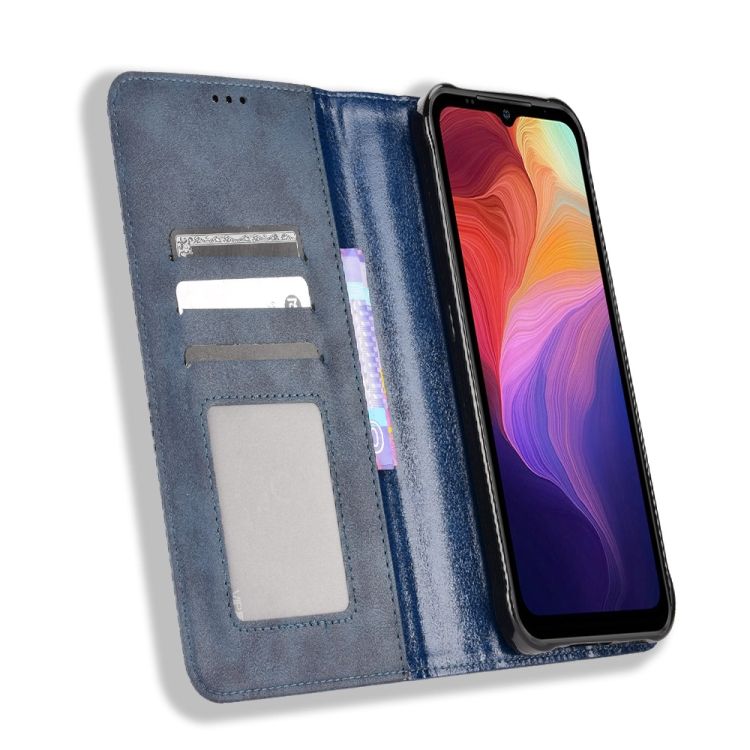 Peňaženkové puzdro Retro Leather modré – Ulefone Power Armor 14 / 14 Pro | Kryty na mobil Kryty na mobil | Peňaženkové puzdro Retro Leather modré – Ulefone Power Armor 14 / 14 Pro | Kryty na mobil