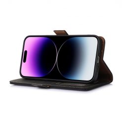 Kryty na mobil | Peňaženkové puzdro RFID Leather case čierne – Xiaomi 13 Pro | Kryty na mobil