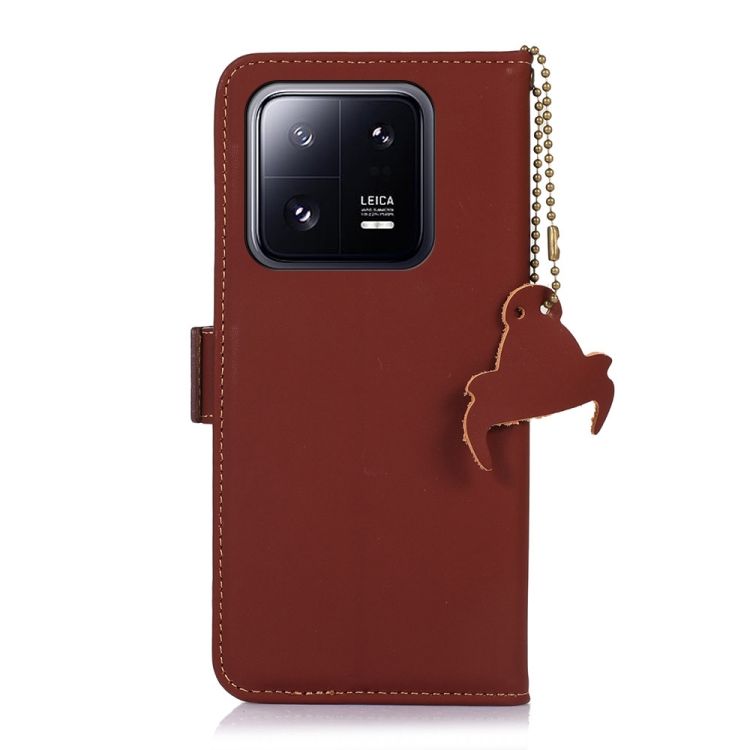 Peňaženkové puzdro RFID Leather case hnedé – Xiaomi 13 Pro | Kryty na mobil Kryty na mobil | Peňaženkové puzdro RFID Leather case hnedé – Xiaomi 13 Pro | Kryty na mobil