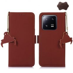 Peňaženkové puzdro RFID Leather case hnedé – Xiaomi 13 Pro | Kryty na mobil Kryty na mobil | Peňaženkové puzdro RFID Leather case hnedé – Xiaomi 13 Pro | Kryty na mobil