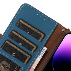 Peňaženkové puzdro RFID Leather case modré – Xiaomi 13 Pro | Kryty na mobil Kryty na mobil | Peňaženkové puzdro RFID Leather case modré – Xiaomi 13 Pro | Kryty na mobil