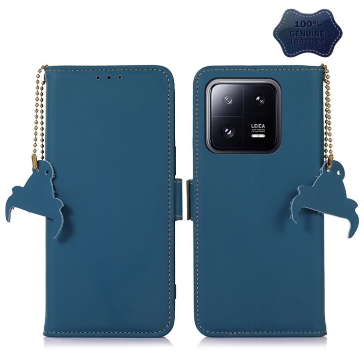 Peňaženkové puzdro RFID Leather case modré – Xiaomi 13 Pro | Kryty na mobil Kryty na mobil | Peňaženkové puzdro RFID Leather case modré – Xiaomi 13 Pro | Kryty na mobil