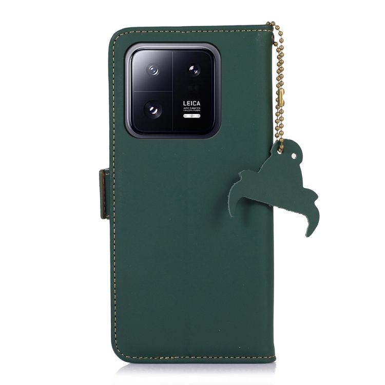 Peňaženkové puzdro RFID Leather case zelené – Xiaomi 13 Pro | Kryty na mobil Kryty na mobil | Peňaženkové puzdro RFID Leather case zelené – Xiaomi 13 Pro | Kryty na mobil