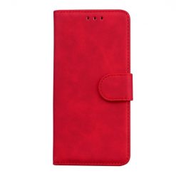 Peňaženkové puzdro Solid červené – Realme 10