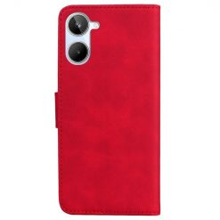 Kryty na mobil | Peňaženkové puzdro Solid červené – Realme 10 | Kryty na mobil