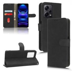 Kryty na mobil | Peňaženkové puzdro Solid čierne – Xiaomi Redmi Note 12 Pro+ (12 Pro Plus) | Kryty na mobil
