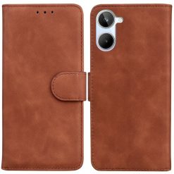 Kryty na mobil | Peňaženkové puzdro Solid hnedé – Realme 10 | Kryty na mobil