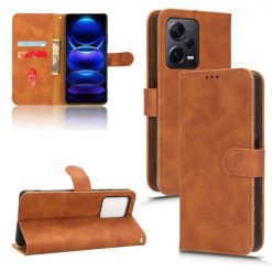 Kryty na mobil | Peňaženkové puzdro Solid hnedé – Xiaomi Redmi Note 12 Pro+ (12 Pro Plus) | Kryty na mobil