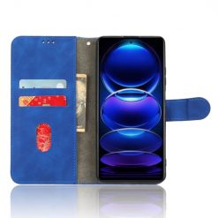 Kryty na mobil | Peňaženkové puzdro Solid modré – Xiaomi Redmi Note 12 Pro+ (12 Pro Plus) | Kryty na mobil