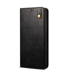 Peňaženkové puzdro Wax case čierne – Vivo X90 Pro