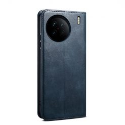 Kryty na mobil | Peňaženkové puzdro Wax case modré – Vivo X90 Pro | Kryty na mobil