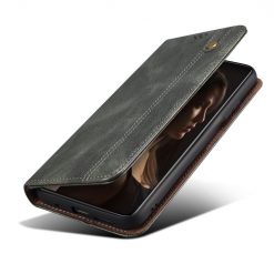 Kryty na mobil | Peňaženkové puzdro Wax case zelené – Vivo X90 Pro | Kryty na mobil