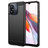 Kryty na mobil | Zadný kryt Carbon červený – Xiaomi Redmi 12C | Kryty na mobil