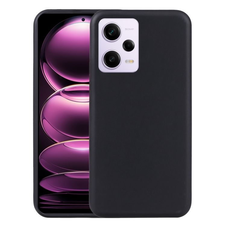 Zadný kryt Soft Matt čierny – Xiaomi Redmi Note 12 Pro | Kryty na mobil Kryty na mobil | Zadný kryt Soft Matt čierny – Xiaomi Redmi Note 12 Pro | Kryty na mobil