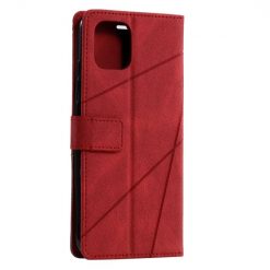 Knižkové puzdro Rhombus červené – Xiaomi Redmi A1 / A2 | Kryty na mobil Kryty na mobil | Knižkové puzdro Rhombus červené – Xiaomi Redmi A1 / A2 | Kryty na mobil