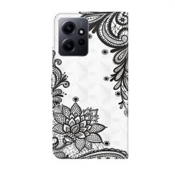 Knižkové puzdro Trendy Cross case Čierno-biele mandaly – Xiaomi Redmi Note 12 (4G) | Kryty na mobil Kryty na mobil | Knižkové puzdro Trendy Cross case Čierno-biele mandaly – Xiaomi Redmi Note 12 (4G) | Kryty na mobil