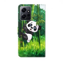 Knižkové puzdro Trendy Cross case Panda – Xiaomi Redmi Note 12 (4G) | Kryty na mobil Kryty na mobil | Knižkové puzdro Trendy Cross case Panda – Xiaomi Redmi Note 12 (4G) | Kryty na mobil