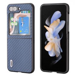 Kryty na mobil | Kryt Abeel Carbon Fiber modrý – Samsung Galaxy Z Flip 5 | Kryty na mobil