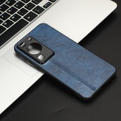Kryty na mobil | Kryt Shockproof Sewing Cow Pattern modrý – Huawei P60 Pro | Kryty na mobil