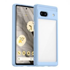 Ochranný kryt Colorful Acrylic case modrý – Google Pixel 7a 5G