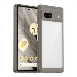 Kryty na mobil | Ochranný kryt Colorful Acrylic case transparentno-sivý – Google Pixel 7a 5G | Kryty na mobil