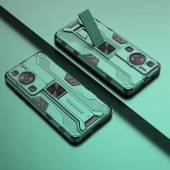Odolný Kryt Holder armor case zelený – Huawei P60 Pro | Kryty na mobil Kryty na mobil | Odolný Kryt Holder armor case zelený – Huawei P60 Pro | Kryty na mobil
