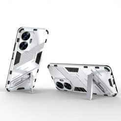 Kryty na mobil | Odolný Kryt Punk armor case biely – Realme C55 | Kryty na mobil