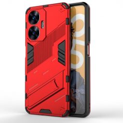 Odolný Kryt Punk armor case červený – Realme C55