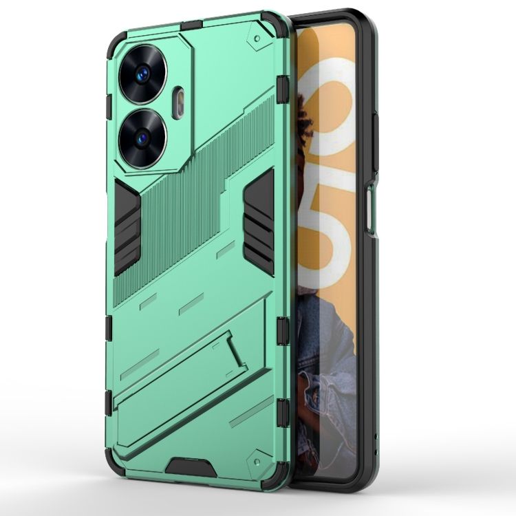 Odolný Kryt Punk armor case zelený – Realme C55 | Kryty na mobil Kryty na mobil | Odolný Kryt Punk armor case zelený – Realme C55 | Kryty na mobil
