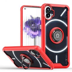 Odolný kryt Shadow Ring case červený – Nothing Phone (1)