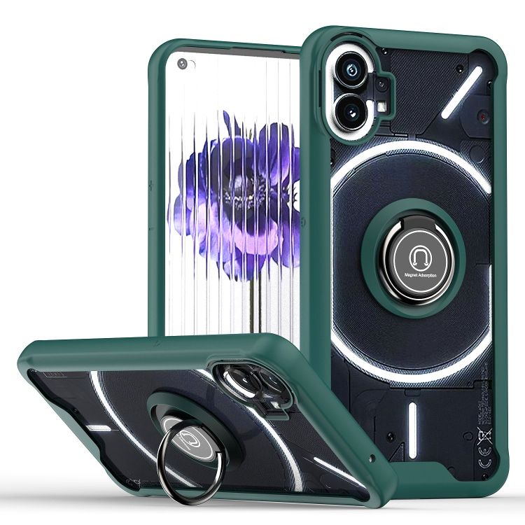 Odolný kryt Shadow Ring case tmavozelený – Nothing Phone (1) | Kryty na mobil Kryty na mobil | Odolný kryt Shadow Ring case tmavozelený – Nothing Phone (1) | Kryty na mobil