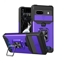 Odolný kryt Sturdy Case fialový – Google Pixel 7a 5G