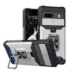 Odolný kryt Sturdy Case strieborný – Google Pixel 7a 5G