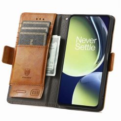 Kryty na mobil | Peňaženkové puzdro CaseNeo bledohnedé – OnePlus Nord CE 3 Lite 5G | Kryty na mobil